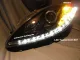 SW-DRL headlights Seat Leon 1P1 09-13 LED DRL R87 black