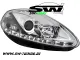 SW-Light Scheinwerfer Fiat Grande Punto 05-08 LED Standlicht / LWR chrome