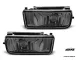 SW-fog lights for BMW E36 92-98 smoke
