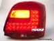 SW-Light LED taillights suitable for Volkswagen Polo V Type 6R 09-14 red / black