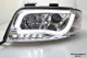 SW-LTube Scheinwerfer Audi A6 4B FL 01-04 LED Lighttube chrome