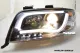 SW-LTube headlights Audi A6 4B FL 01-04 LED Lighttube black