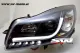 SW-DRLtube Scheinwerfer Opel Insignia 08-13 LED TFL R87 Lighttube black