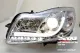 SW-DRLtube headlights Opel Insignia 08-14 chrome with LED DRL R87 Lighttube