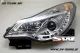 SW-DRLTube headlights suitable for Opel Corsa D Facelift 11-15 LED-DRL R87/Lighttube chrome