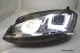 SW-DRLtube Scheinwerfer VW Golf VII 12-15 LED TFL R87 Chrome-Line black