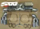 SW-Exhaust Edelstahl Sport Endschalldämpfer für Porsche 911 Carrera/S 991 C2/C4 11-15