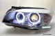 Angel Eye Scheinwerfer für BMW X1 E84 09-12 High LED Standlichtringe black (Auslaufmodel)
