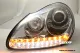 SW-Light Xenon Scheinwerfer passend für Porsche Cayenne I 955 9PA 02-07 LED Standlicht chrom