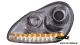 SW-Light Xenon Scheinwerfer passend für Porsche Cayenne I 955 9PA 02-07 LED Standlicht chrom