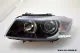 Angel Eye Scheinwerfer für 3er BMW E90 E91 05-13 High LED Standlichtringe Black