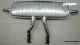 SW-Exhaust Edel Sport Endschalldämpfer für Porsche Cayenne S 957 Facelift 07-10