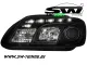 SW-Light Scheinwerfer VW Touran 1T/ Caddy 03-06 LED Standlicht Black