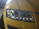 SW-Light Scheinwerfer Fiat Stilo 01-08 LED Tagfahrlicht-Optik chr