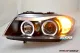 Angel Eye Scheinwerfer BMW E90/E91 3er LED Standlichtringe black 05-09