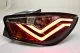 SWCELIS LED Rückleuchten für Seat Ibiza 6J 3Türer 08-14 Lightbar black Clear