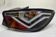 SWCELIS LED Rückleuchten für Seat Ibiza 6J 3Türer 08-14 Lightbar black Clear