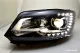 SW-DRL headlights suitable for VW Touran GP2 Facelift Type 1T 10-14 LED DRL R87 black