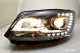 SW-DRL headlights suitable for VW Touran GP2 Facelift Type 1T 10-14 LED DRL R87 black