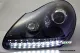 SW-Light Xenon headlights suitable for Porsche Cayenne I 955 9PA 02-07 LED positionlight black