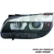 SW-DRLTube Xenon D1s Scheinwerfer für BMW X1 E84 13-15 3D LED TFL-Standlichtringe black