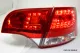 SW-Light LED taillights for Audi A4 B7 Avant 04-08 red/crystal