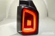 SW-Celi LED Rückleuchten für VW T5 Typ 7H 7E 03-15 Black/smoke RED-Lightbar für Flügeltüren