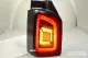 SW-Celi LED Rückleuchten für VW T5 Typ 7H 7E 03-15 Black/smoke RED-Lightbar für Flügeltüren