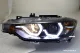 SW-DRL Angel Eye Scheinwerfer für 3er BMW Typ F30/F31 12-15 LED U-TFL-Standlichtringe black