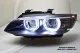 SW-Ltube Angel Eye Xenon Scheinwerfer für 3er BMW E92 E93 05-08 High U-LED TFL-Standlicht Black ohne AFS