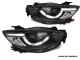 SW-DRLTube headlights Mazda CX-5 Type KE 11-15 LED Lighttube DRL R87 black