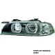Angel Eye Xenon Scheinwerfer für 5er BMW E39 95-00 mit High LED Standlichtringe black