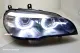 SW-DRLtube Angel Eye Xenon Scheinwerfer für BMW X5 E70 07-10 High U-LED-TFL Black (für AFS-Version)