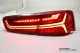 SW-Celi LED Rückleuchten für Audi A6 4G Limousine 11-14 Lightbar red clear