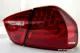 SWCeli LED Rückleuchten für 3er BMW E90 Limo 05-08 red/red Lightbar (nicht 335d)