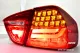 SWCeli LED Rückleuchten für 3er BMW E90 Limo 05-08 red/red Lightbar (nicht 335d)