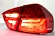 SWCeli LED Rückleuchten für 3er BMW E90 Limo 05-08 red/red Lightbar (nicht 335d)