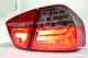 SWCeli LED Rückleuchten für 3er BMW E90 Limo 05-08 red/smoke Lightbar (nicht 335d)