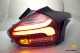 SW-Celi LED Rückleuchten für Ford Focus Mk3 CB8 DYB 16-18 Facelift 5Türer-Fließheck Lightbar Black
