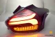 SW-Celi LED Rückleuchten für Ford Focus Mk3 CB8 DYB 16-18 Facelift 5Türer-Fließheck Lightbar Black