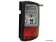 SWCeli LED taillights for VW Caddy Type 2K 03-15 black clear Lightbar