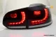 SW-Celi LED Rückleuchten für VW Golf 6 Black/smoke/white mit dynamischen LED Blinker Lightbar