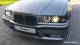 Angel Eye Scheinwerfer für 3er BMW E36 Cabrio/Coupe CCFL-Standlichtringe Black 2Türer