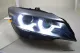 SW-DRLtube Angel Eye Xenon Scheinwerfer BMW Z4 E89 09-13 LED TFL / Wischblinker black für AFS