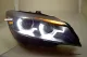 SW-DRLtube Angel Eye Xenon Scheinwerfer BMW Z4 E89 09-13 LED TFL / Wischblinker black für AFS
