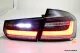 SWCeli LED Rückleuchten passend für BMW 3er F30 Limo 12-18 Black/clear Dynamischer LED Blinker