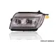SW-DRLTube Scheinwerfer für VW Crafter II Typ SY SZ / MAN TGE 17-22 LED TFL Lighttube chrom