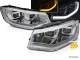 SW-DRL-Tube Scheinwerfer VW Caddy V SB 20-24 LED TFL / Wischblinker chrome
