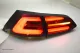SWCeli LED taillights suitable for VW Golf 7 Variant estate 13-17 red smoke LED wiping indicators