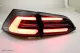 SWCeli LED Rückleuchten passend für VW Golf 7 Variant Kombi 13-17 Black LED Wischblinker